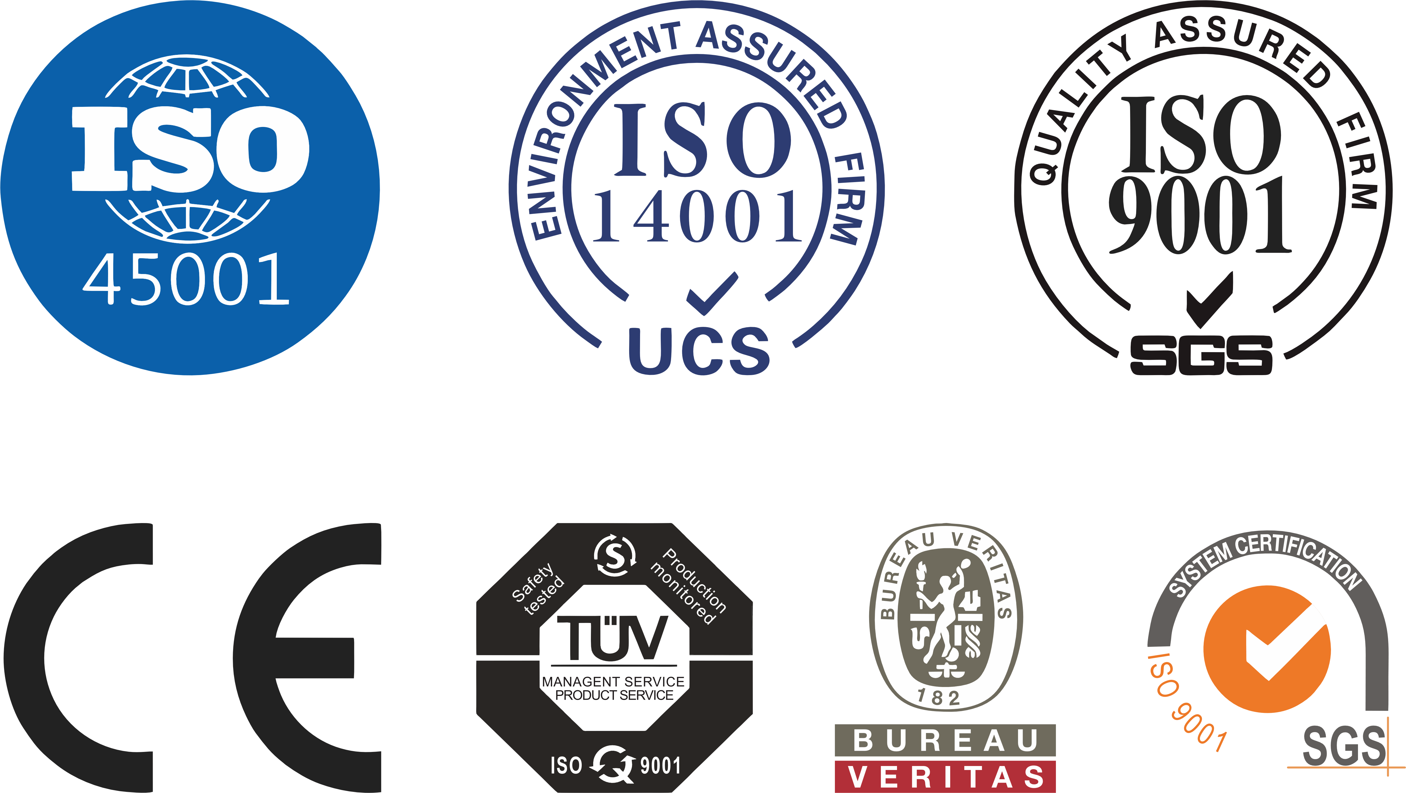 ISO certifications